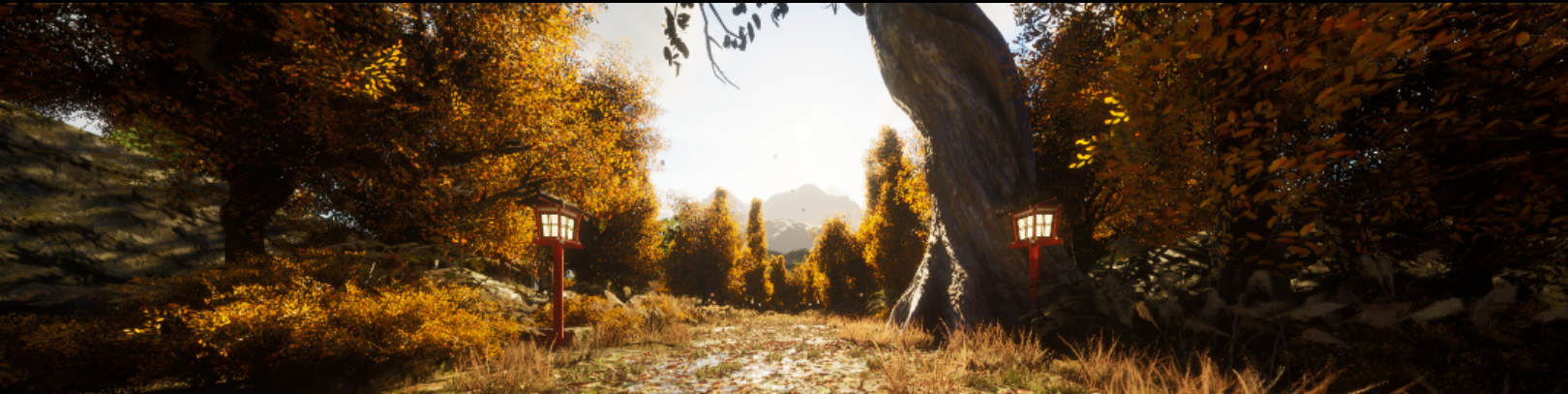Panoramic realtime stage background